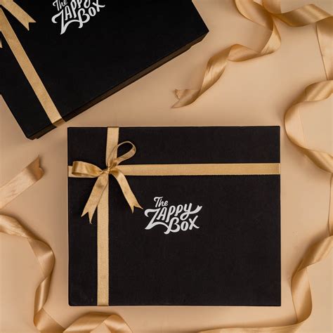 Rigid Black Packaging Box – The Zappy Box