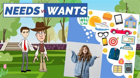 Wants Vs Needs For Kids