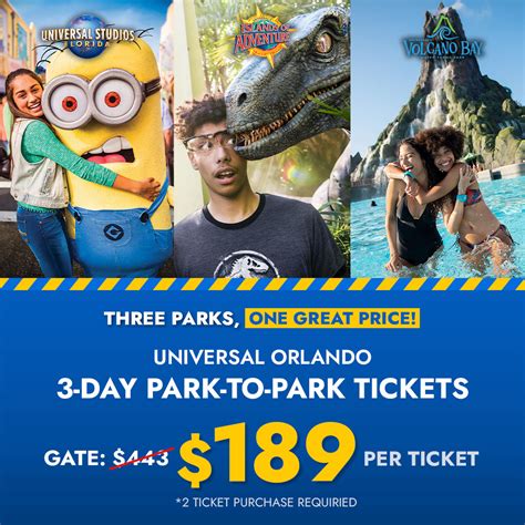Universal Studios | Buy 2 Days, Get Volcano Bay Free