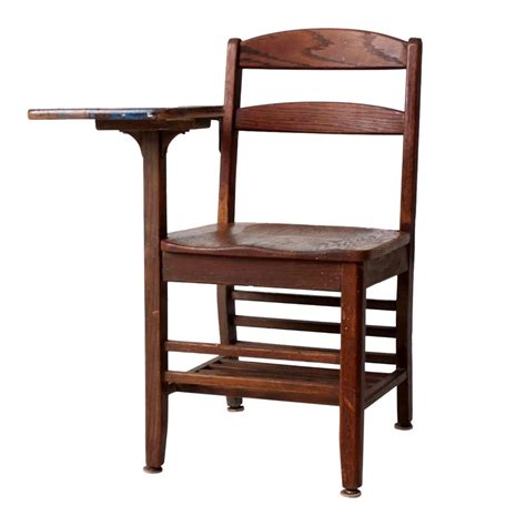 Antique American School Desk Chair | Chairish