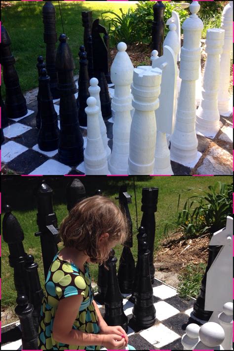 Diy Giant Chess - Do It Yourself