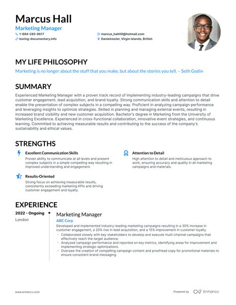 3 Marketing Manager Resume Examples & How-To Guide for 2024