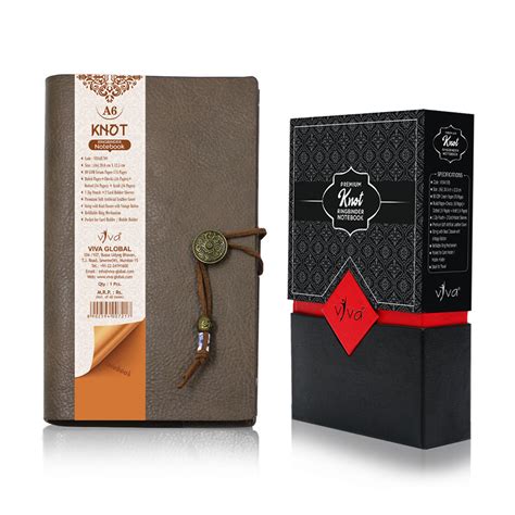 KNOT B6 Ringbinder | Keep notes secure in sleek Knot B6 ringbinder ...