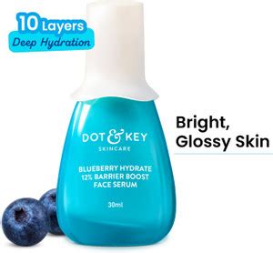 Dot & Key Bluberry Hydrate 12% Barrier Boost Face Serum, improves ...