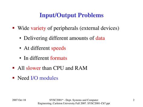 Image result for Input Output Problems
