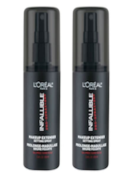 Buy LOreal Paris Set Of 2 Infallible Pro Spray & Set Makeup Extender ...