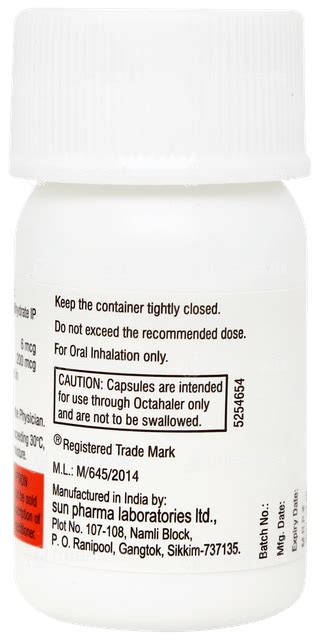 Fomtide 6/200 MCG Octacap | Order Fomtide 6/200 MCG Octacap Online at ...