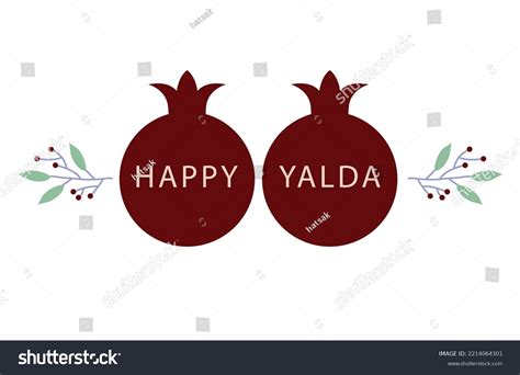 Illustration Vector Concept Happy Yalda Night Stock Vector (Royalty Free) 2214064301 | Shutterstock