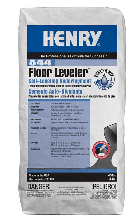 HENRY 544 Floor Leveler: level any floor!