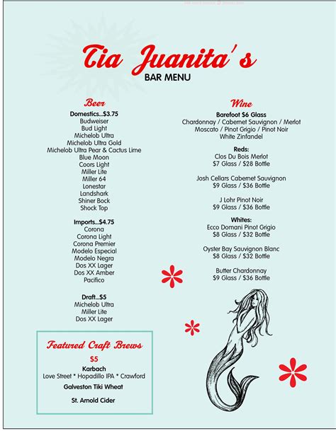 Online Menu of Tia Juanita's Fish Camp Restaurant, Henderson, Texas ...