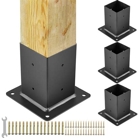 Sturdy and stylish decorative 4x4 post base for your outdoor projects