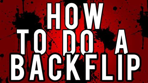 Backflip Tutorial On Ground 的图像结果