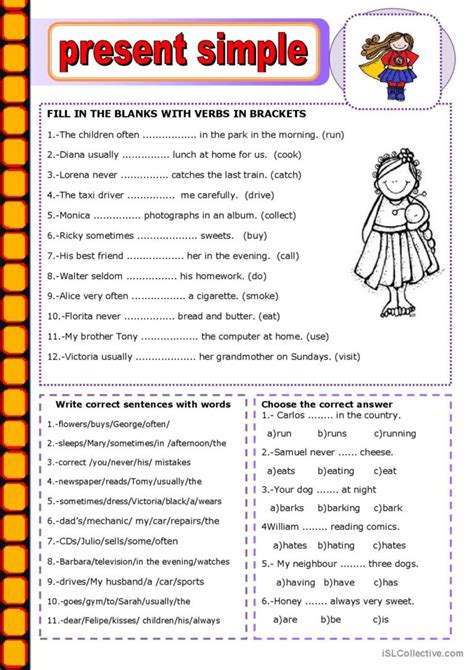 Present Simple Past Simple 的图像结果