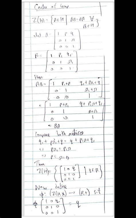 Consider the following group under matrix multiplication 1 p q h=0 1rp ...