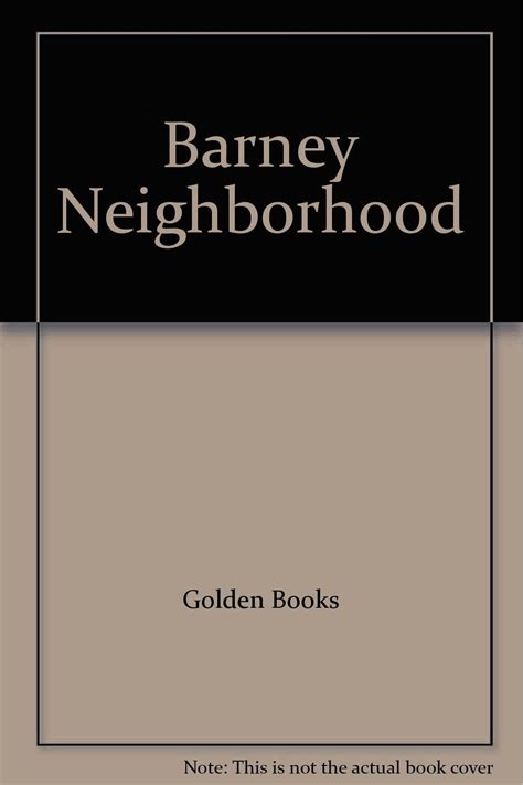 Buy Barney Neighborhood Book Online at Low Prices in India | Barney ...