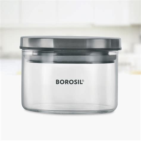 Buy BOROSIL Storage Container Glass Jars- Set of 2- 300ml from Borosil ...