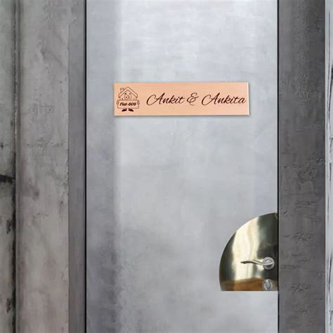 Buy this exciting Customized Wooden Door Name Plate for your loved one ...