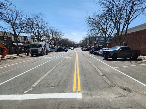 West Hartford's LaSalle Road Parking and Roadway Re-Striped, Two-Way ...
