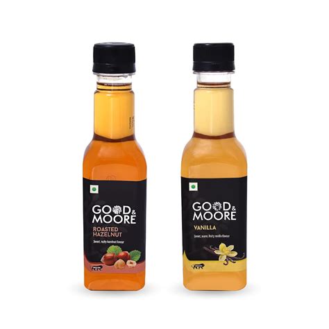 GOOD&MOORE Combo of 2 | Roasted Hazelnut, Vanilla | For Coffee ...