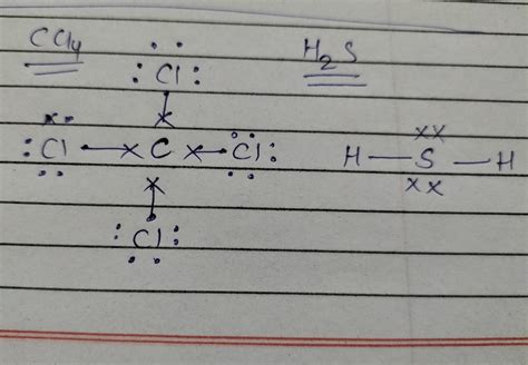 draw electron cross and electron dot structure for the following ...