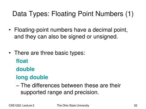 Image result for What Is Floating Point Data Types