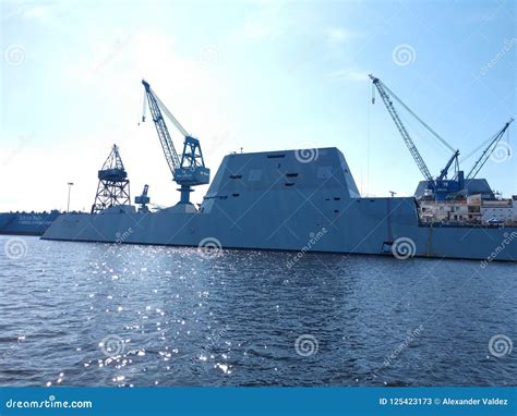 USS Michael Monsoor editorial stock photo. Image of bath - 125423173