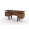 INMARWAR Solid Wood Office Table for Work from Home, Big Boss Table for ...