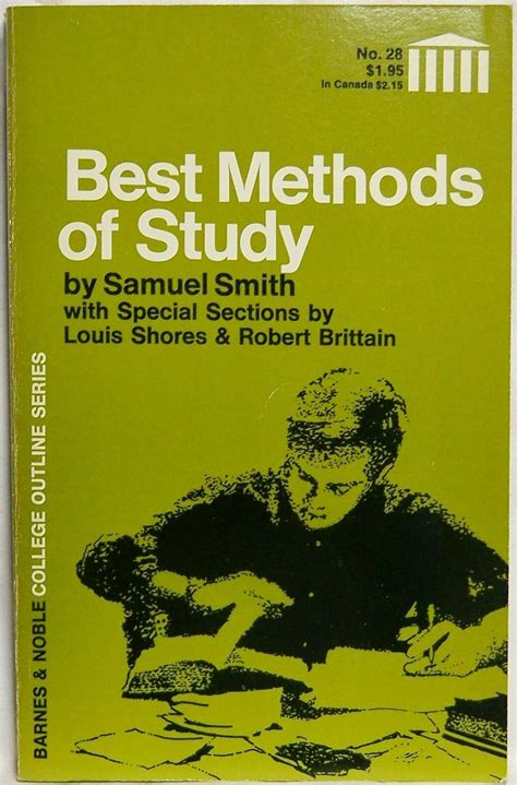 Best Methods of Study (College Outline) : Smith, Samuel: Amazon.in: Books