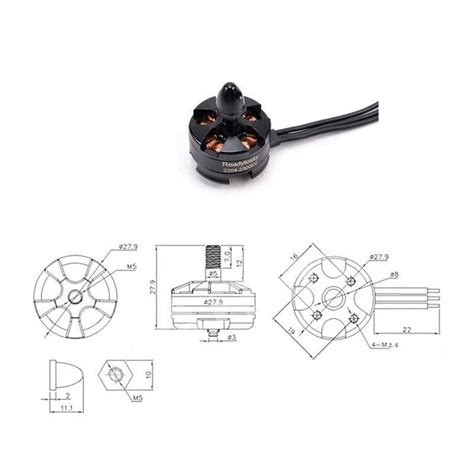 Readytosky MT2204 2300KV CW Brushless Motor - RS3105 – REES52