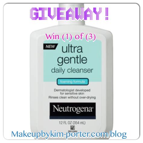 Giveaway: Neutrogena Ultra Gentle Cleanser