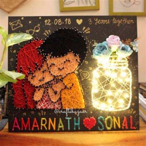 String Art With Lights - Creative DIY Illuminated Designs – Craftsbazaar