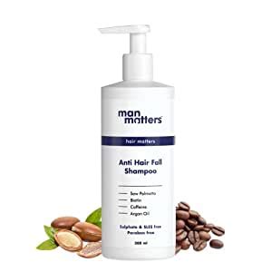 Man Matters Anti Hair Fall Shampoo For Men | Reduces Hair Fall ...