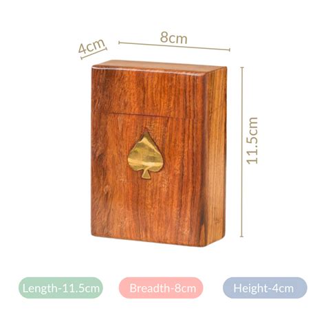 Wooden Playing Card Box Online - Premium Party Game | Nestasia