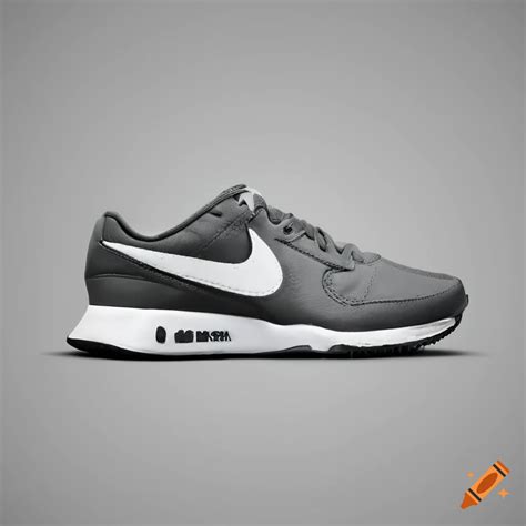 Nike shoe on light grey background on Craiyon