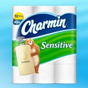 Charmin Sensitive Toilet Paper, Bath Tissue, Mega Roll, 18 Count ...