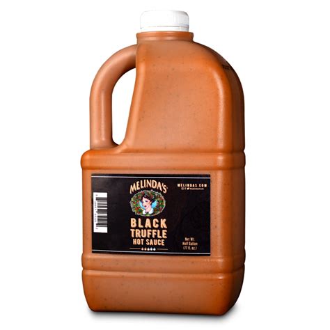 Melinda's Black Truffle Hot Sauce Half Gallon - Melinda's Foods