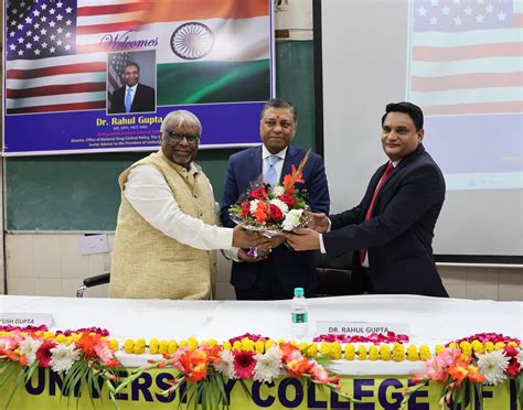 University College of Medical Sciences | Dr. Piyush Gupta, Professor of Pediatrics & Principal ...