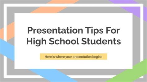 Image result for Student Presentation Tips