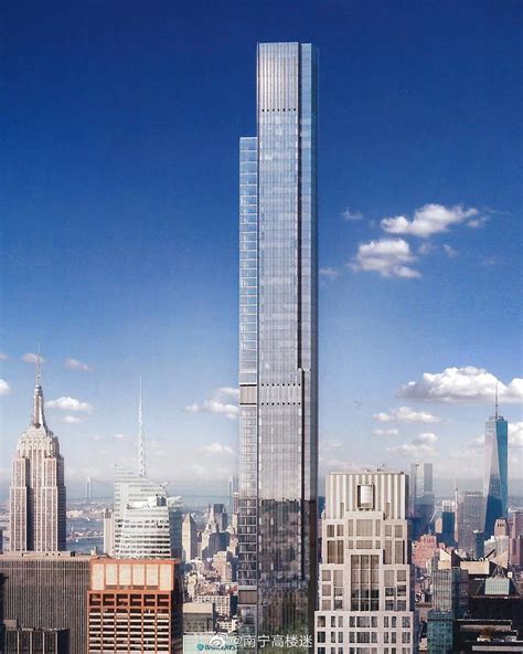 SHoP作品 | 纽约Steinway Tower，世界最纤细摩天大楼正式竣工！_施坦威_建筑_摩天大厦
