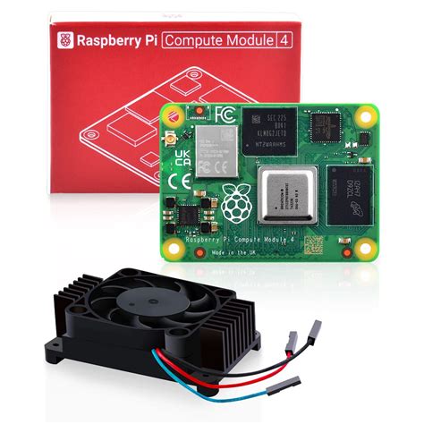 Raspberry Pi Compute Module 4 With Cm4 Heatsink Pwm Fan | Desertcart INDIA