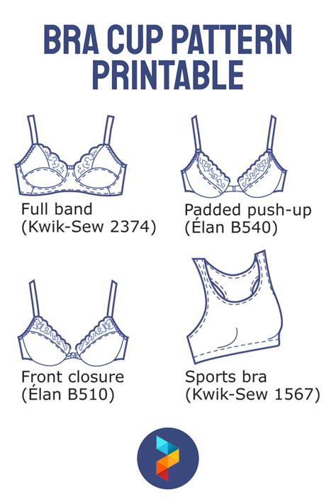 Free Printable Bra Pattern 的图像结果