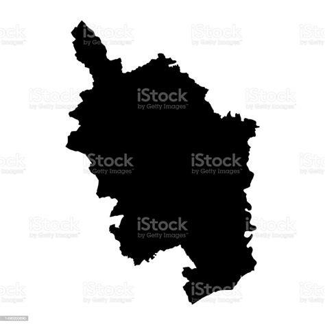 District Of Monmouth Map District Of Wales Vector Illustration Stock ...