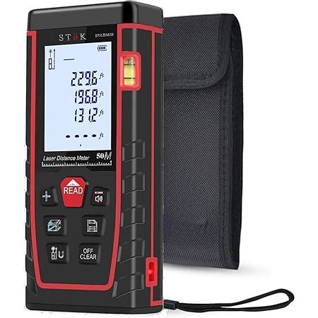 DEWALT DW0165N 50M 165 Ft. Laser Distance Measurer for Distance Area ...