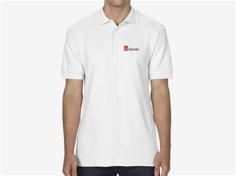 Ubuntu 2022 Polo Shirt (white) - HELLOTUX