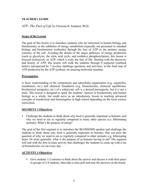 Image result for ATP Study Guide