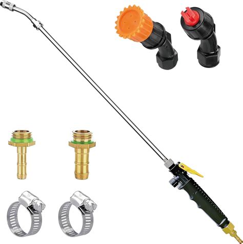 Amazon.com: Sprayer Wand with 4 Different Types of Nozzles, Replacement ...