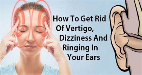 HOW TO GET RID OF VERTIGO, DIZZINESS AND RINGING IN YOUR EARS | Vertigo ...