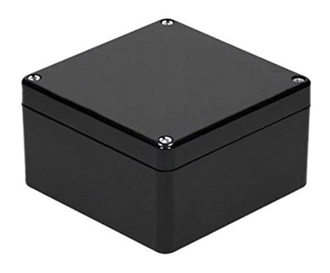 RS PRO | RS PRO Black Polyester Enclosure, IP66, Black Lid, 220 x 120 x ...