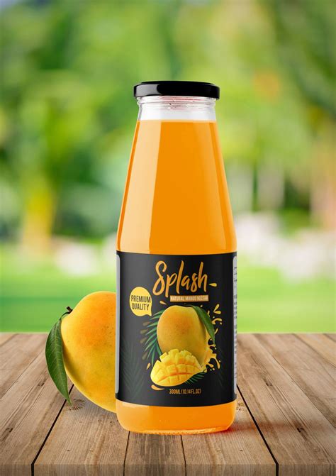 Mango Juice Bottle