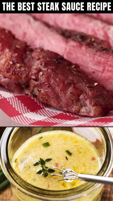 Bar Americain Steak Sauce Recipe